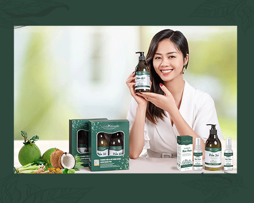 Gia công dầu gội thảo dược tại Hương Mộc Nature